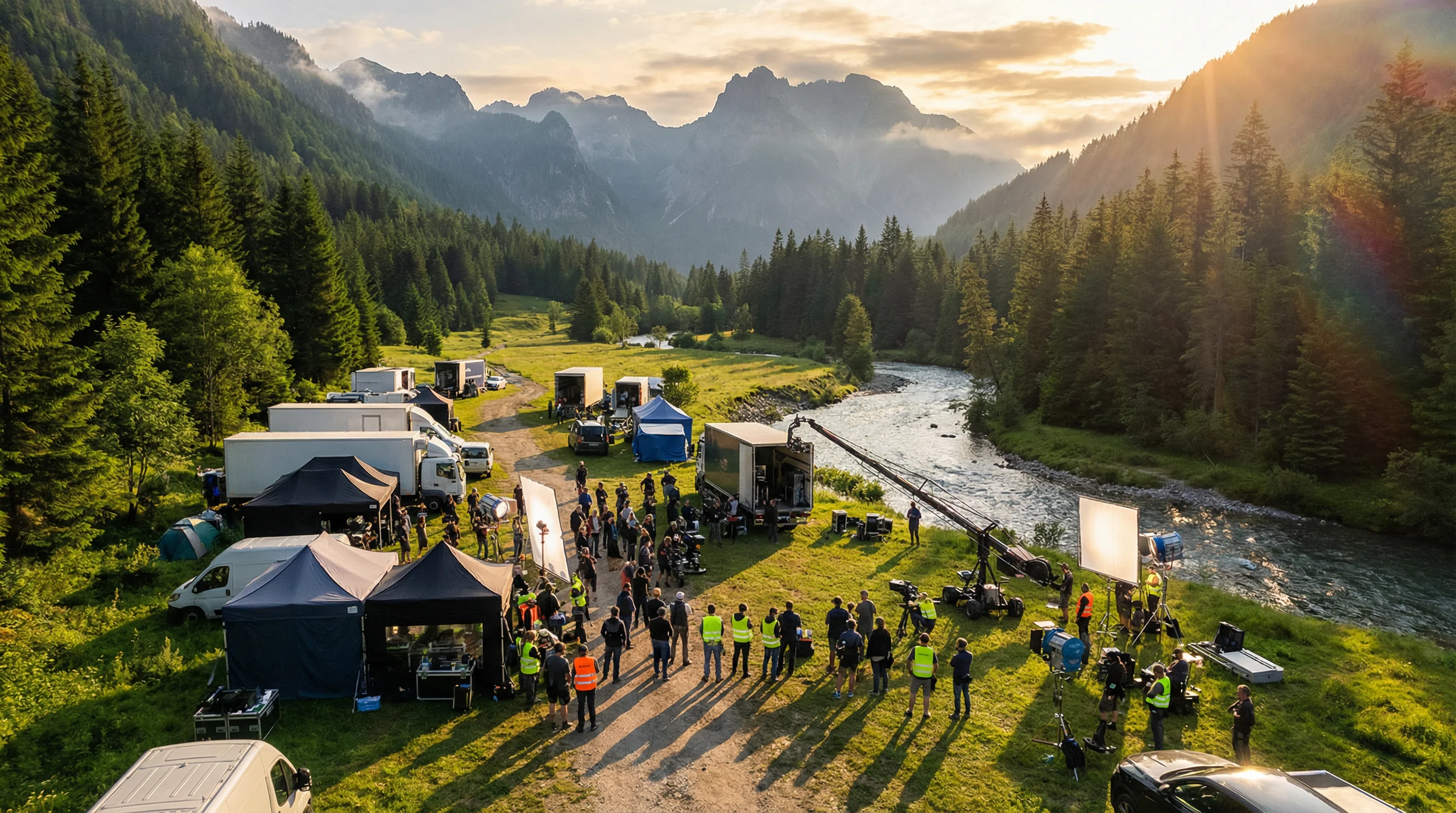 无限臀山户外山谷实景拍摄臀山视频